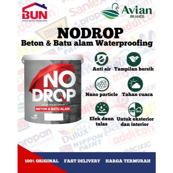 NODROP BETON & BATU ALAM ANTI BOCOR NODROP 4KG
