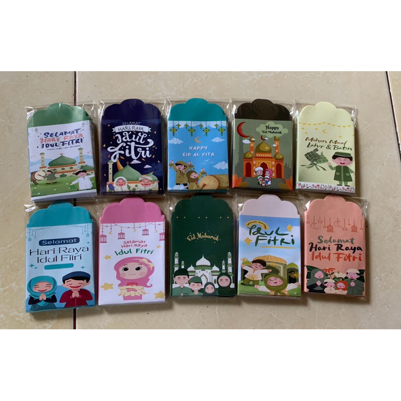 

(50pcs) READY AMPLOP LEBARAN MEDIUM,MINI