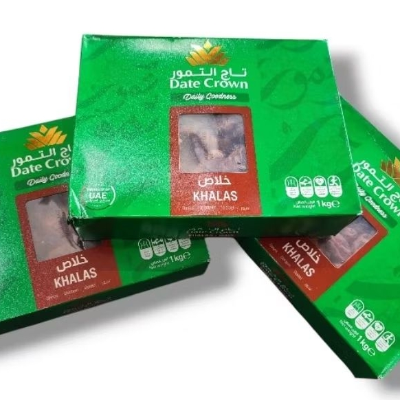 

Kurma DATE CROWN KHALAS 1KG