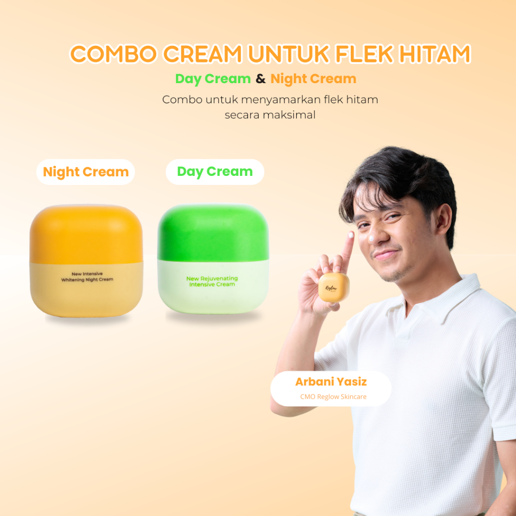 (CREAM FLEK HITAM) COMBO CREAM UNTUK FLEK HITAM - CREAM UNTUK DARK SPOT