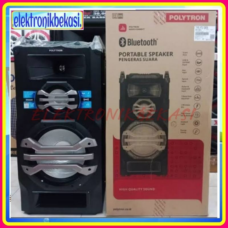 SPEAKER AKTIF POLYTRON PTS 12KF15 /  POLYTRON SPEAKER BLUETOOTH PTS 12KF15 / POLYTRON PTS 12 KF 15