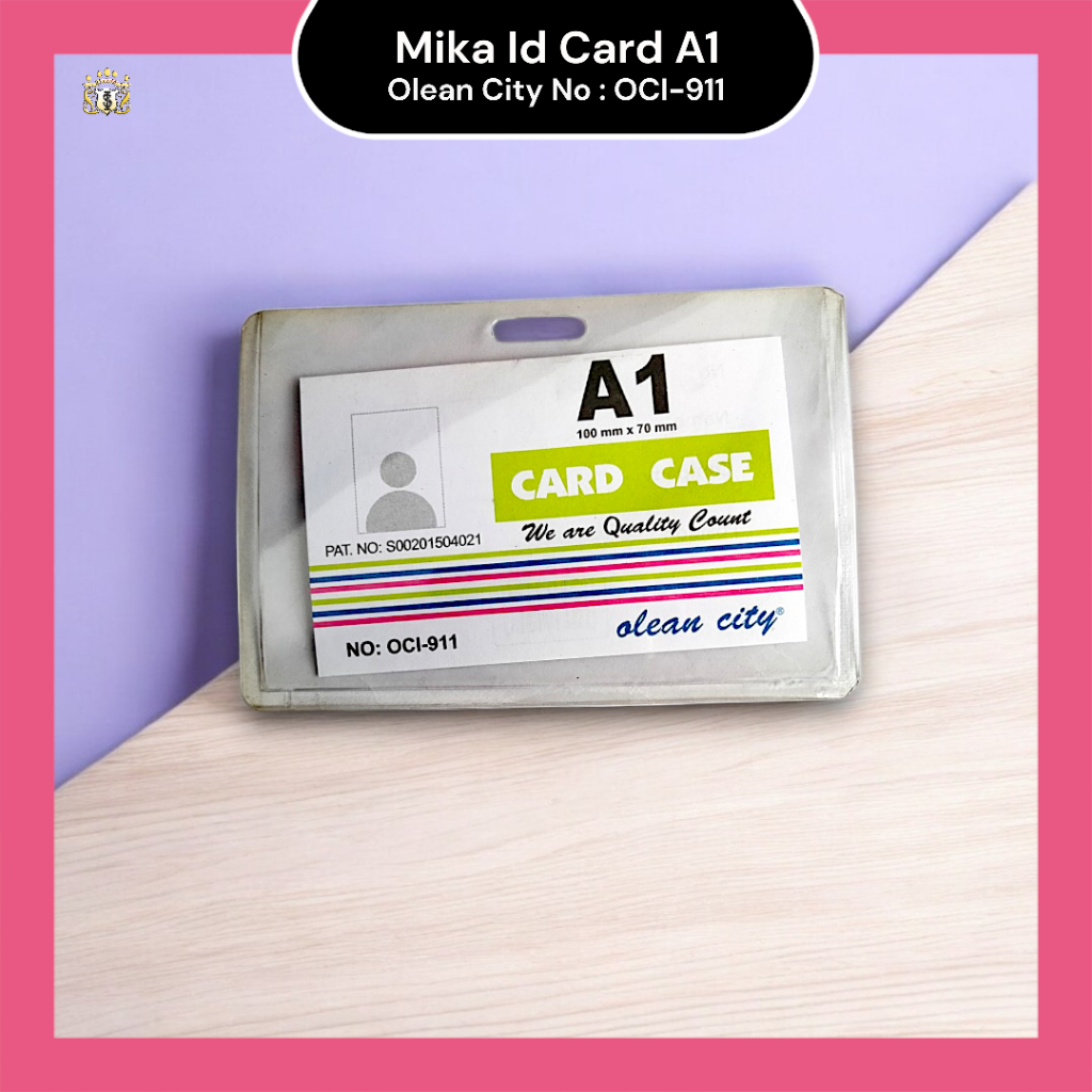 

Case Card Olean City / Mika Id Card Serbaguna Ukuran A1 ( 100 mm x 70 mm )
