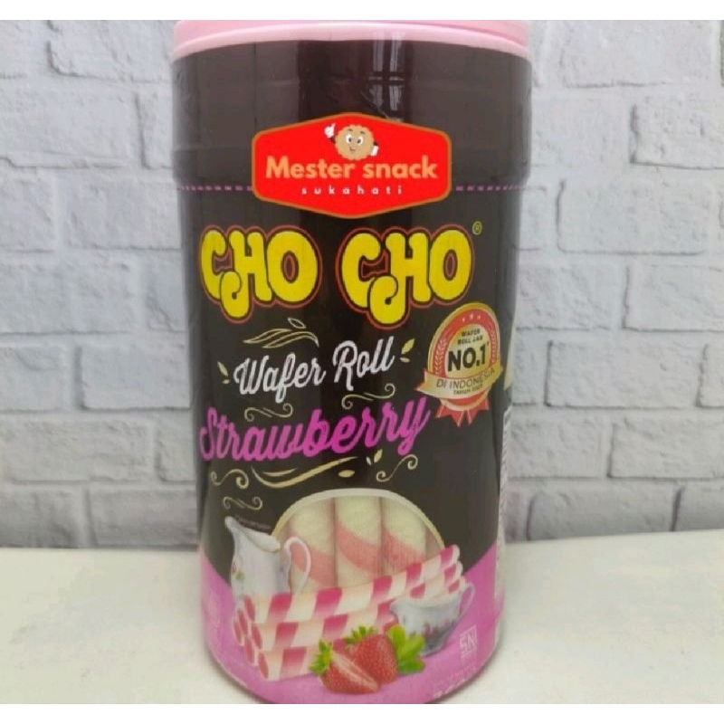 

CHO CHO WAFER ROLL STRAWBERRY 260G