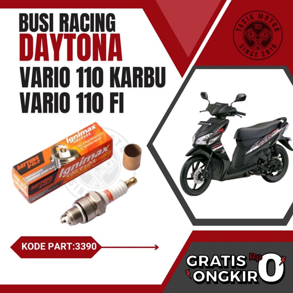 Busi Racing Vario 110 Karbu Vario 110 FI Daytona Original Ignimax Iridium 3390