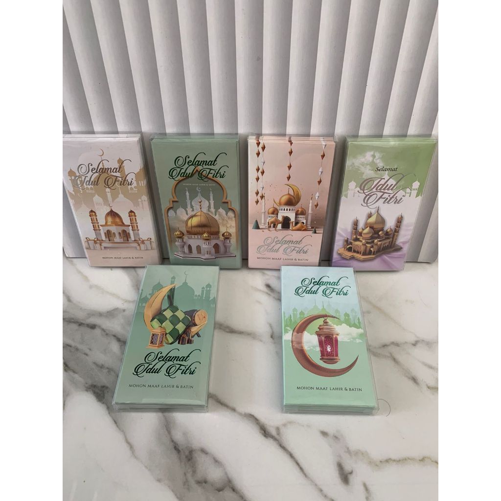 

ANGPAU / AMPLOP LEBARAN PANJANG MIKA ISI 30 PREMIUM EMBOSS SILVER AMPLOP IDUL FITRI