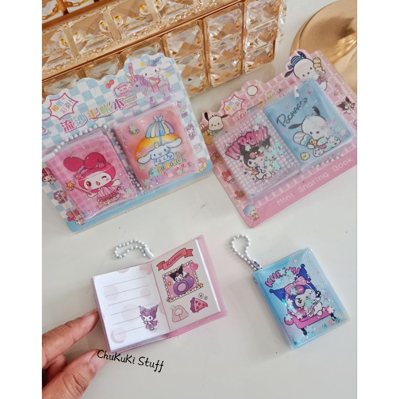 

1 set isi 2pcs micronote air / note stiker super mini sanrio kuromi melody cinnamoroll
