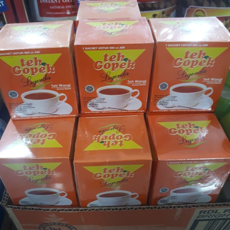 

Teh Gopek Legenda Beli 1GRATIS145g @5Sachet Exp April25