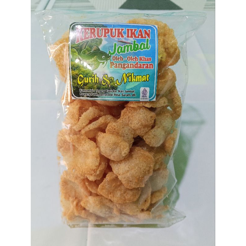 

Kerupuk Ikan Jambal Oleh Khas Penggandaan