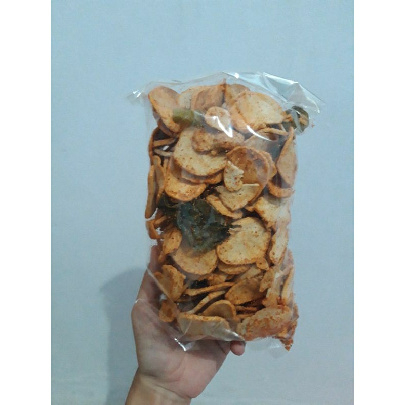 

Basreng Pedas Daun Jeruk