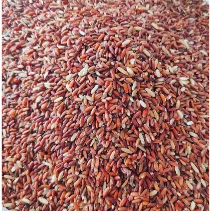beras merah untuk campuran pakan ayam1kg