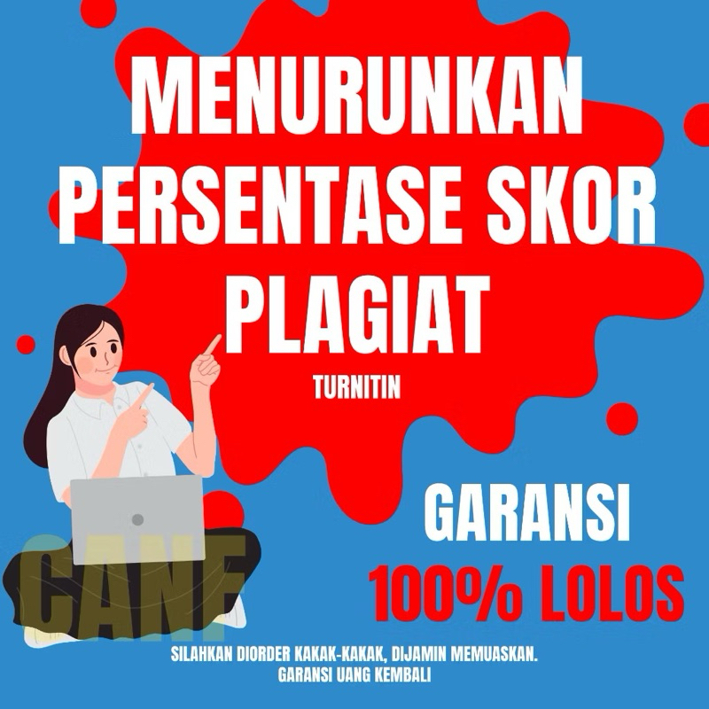 Menurunkan Persentase SKOR Plagiat SKRIPSI/TA/TESIS/JURNAL