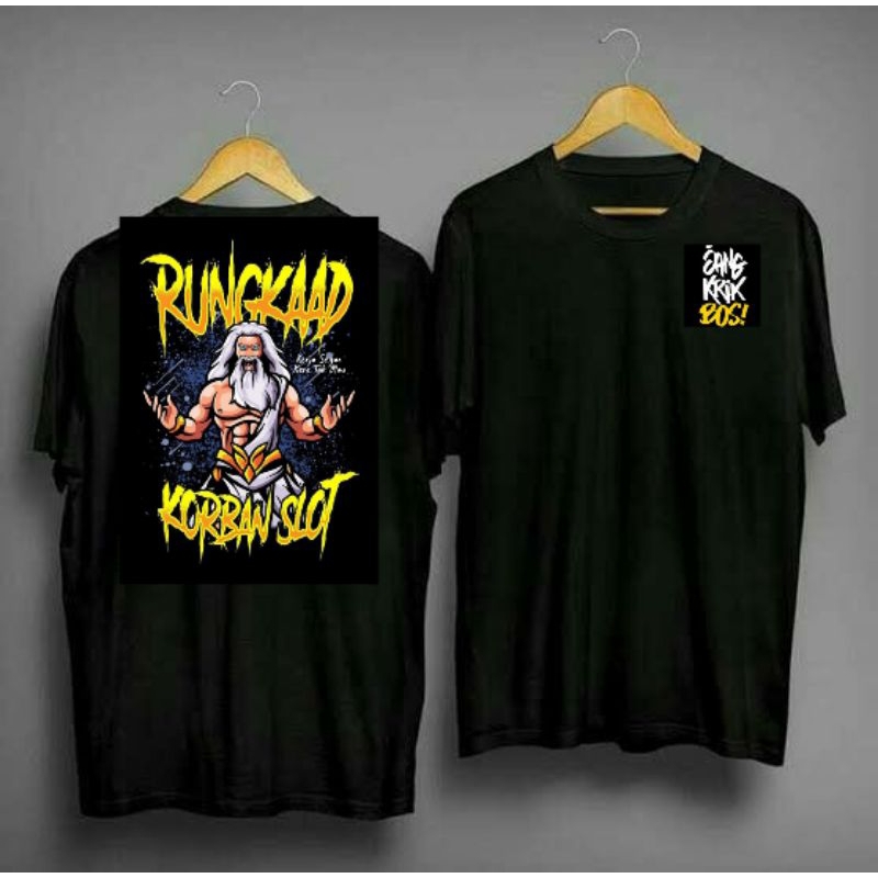 Tshirt gaya kaos kata kata rungkad korban slot jangrik boss