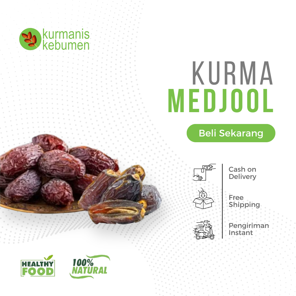 

Kurma Medjool Jumbo Besar Palestina Grade A Super Premium