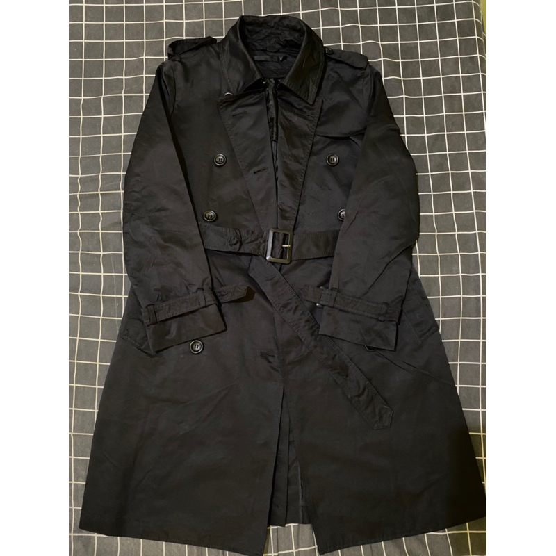 Coat Branded Uniqlo (Tag lengkap) / Coat uniqlo Hitam / Coat branded
