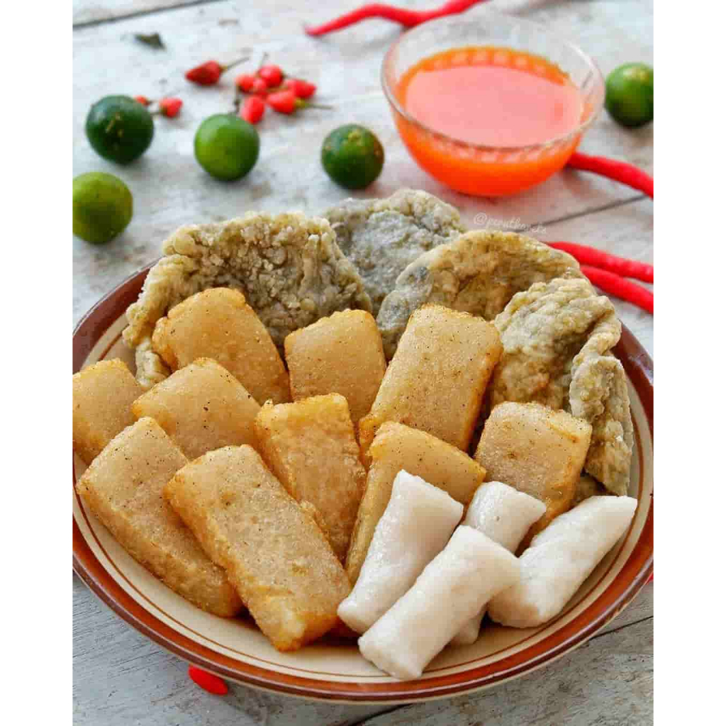 

RB Pempek Bangka Paket Campur Aneka Varian Include Cuko Merah