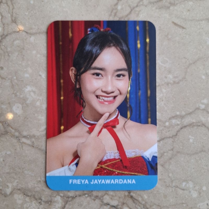 Photocard PC JKT48 Freya Circus 26th Single MnG 2025