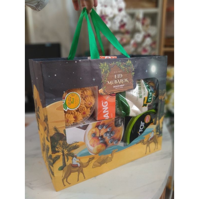 

(isi 12 psc) paperbag mika lebaran idul Fitri