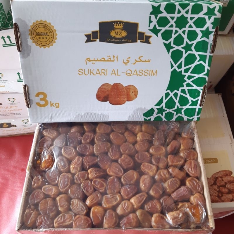 

kurma sukari premium 1 dus 3kg++ Kurma Sukari Al Qosim super premium