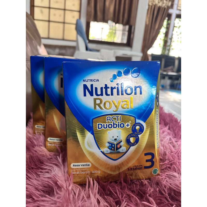 

Nutrilon Royal rasa vanilla 400g no 3 (1-3 tahun)