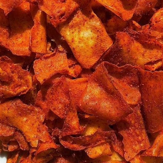 

promo kripset 500gr asli sukabumi pedas gurih