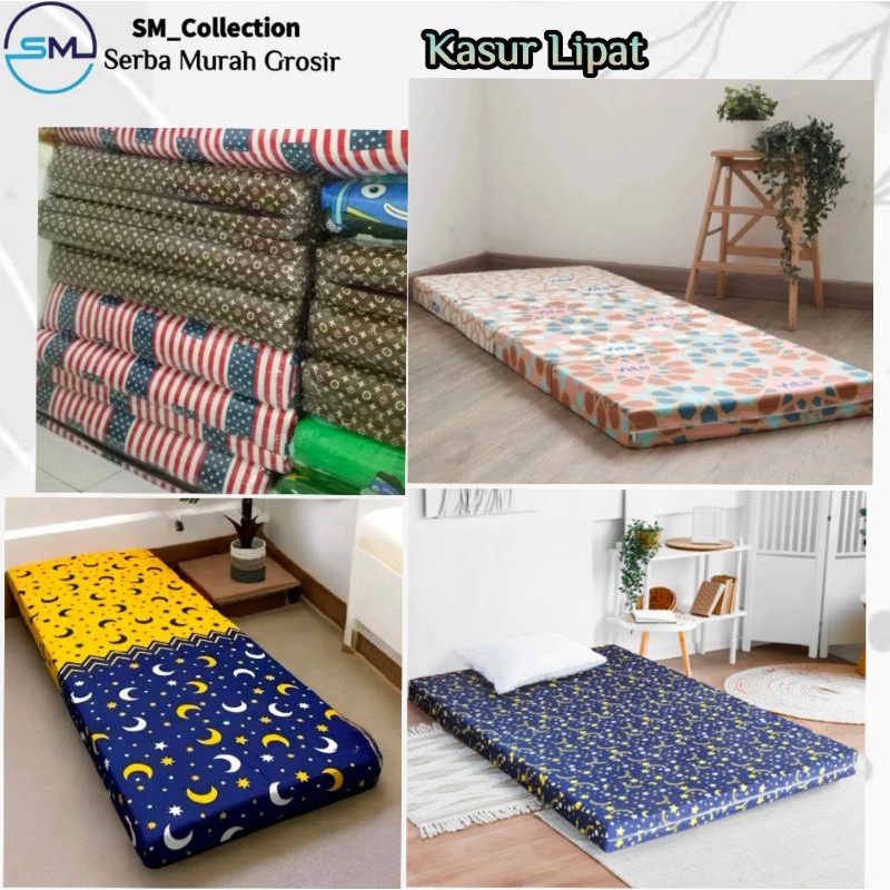 kasur lantai lipat/kasur anak pondok/kasur bermotif/kasur karakter/matras/alas tidur/kasur kost/kasu