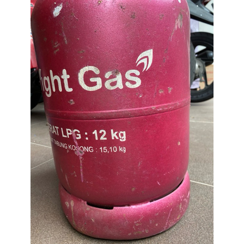 [Bandung only]Tabung gas pink 12Kg Bright Gas kosong