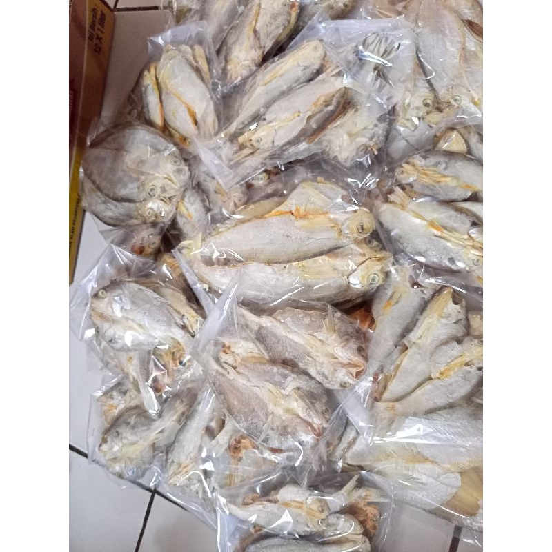 

IKAN ASIN CAMPURAN TIDAK TERLALU ASIN Harga terjangkau