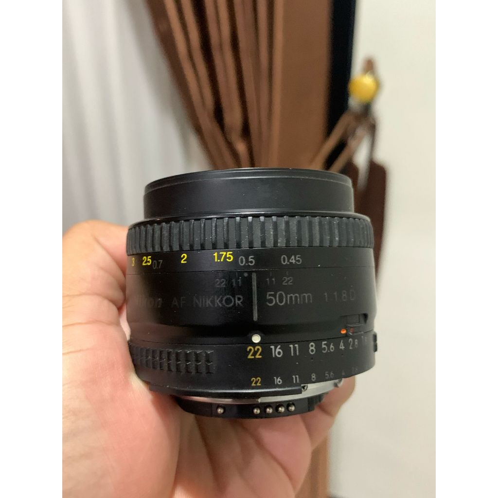 Lensa Fix 50mm F1.8 Nikor - Nojamur Garansi toko