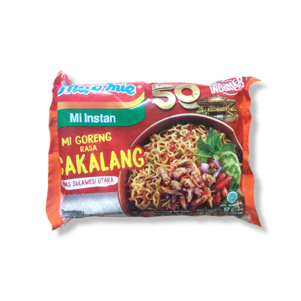 

INDOMIE GORENG CAKALANG 82GR/INDOMIE KUAH CAKALANG 75GR