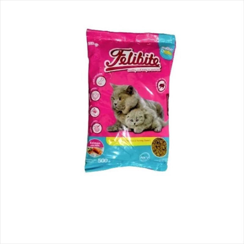Felibite Mother Kitten Makanan Kucing Felibite Kitten Salmon