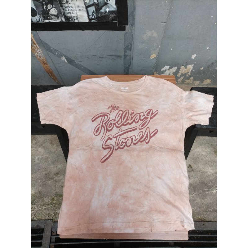 Kaos Band Rolling Stones Tie Dye Second