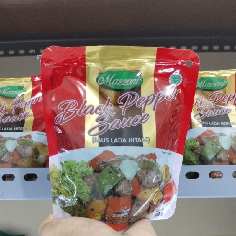 

Mazzoni Black Pepper Sauce 250gr