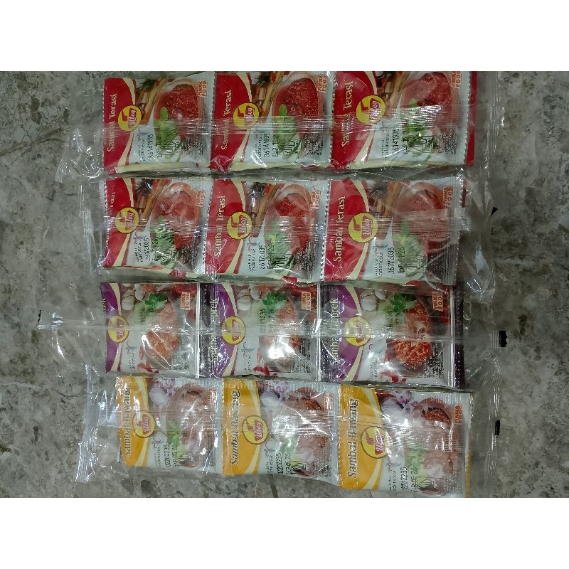

Sambal Uleg Instan Fina FOOD 1 RENCENG 10 Pcs