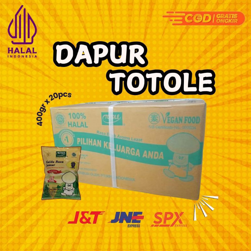 

Totole Kaldu Jamur 400gram/400gr 1 Dus (Exp 2027)