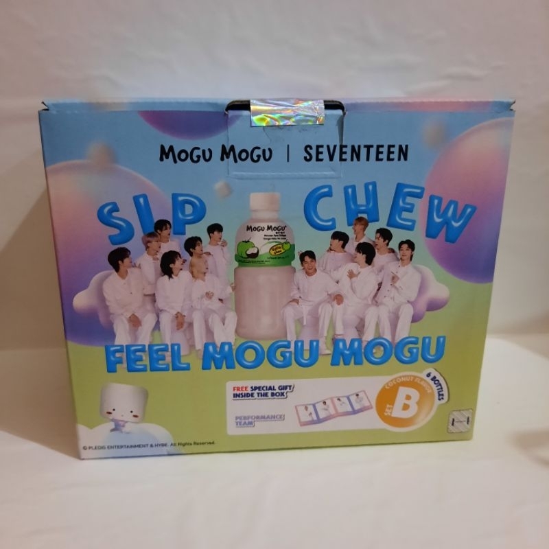 

LIMITED EDITION: Minuman Mogu Mogu x Seventeen Coconut Flavor (6 x 320ml)