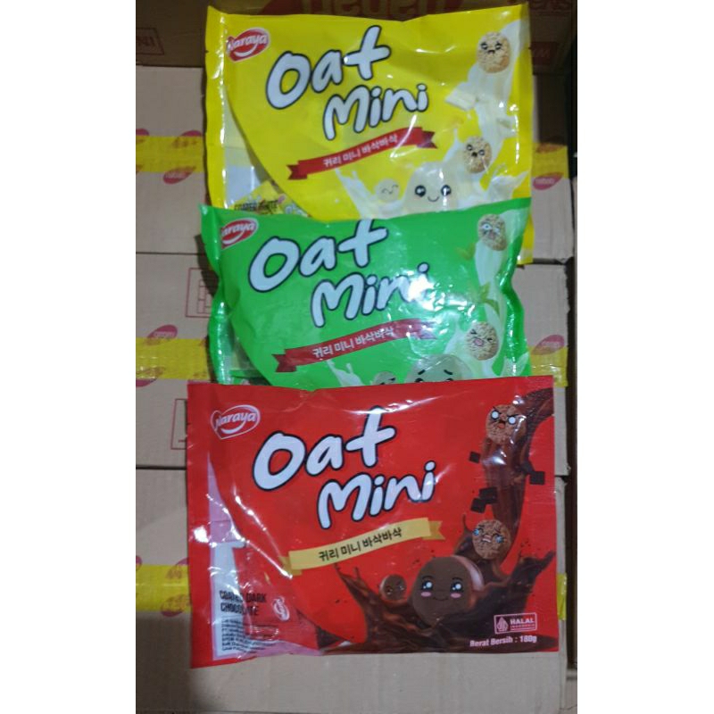 

Naraya oat mini 180gr dan oat choco 400gr