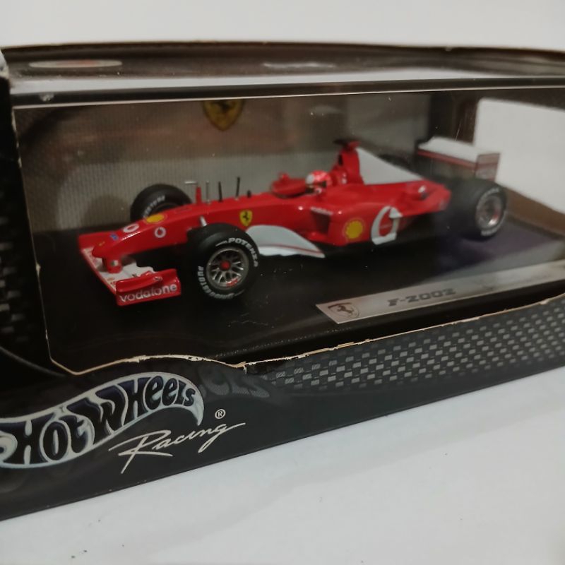 Diecast Hot Wheels Premium F1 Formula One 1/43 Michael Schumacher Schumi 2002 Ferrari F2002 Original
