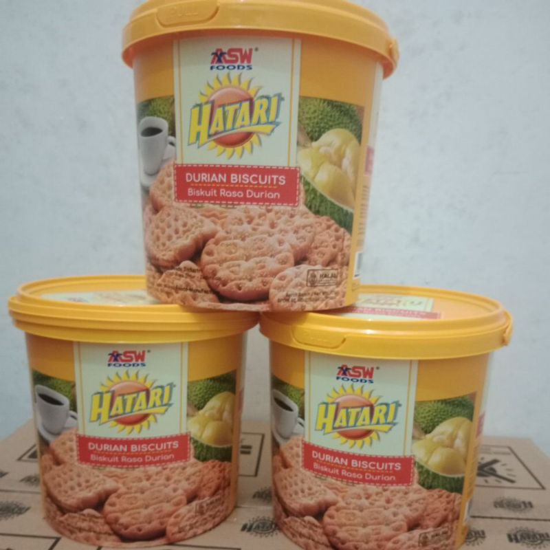 

Hatari rasa durian biscuit timbo 325gr