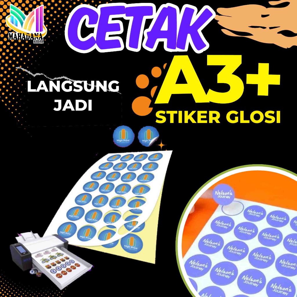 

stiker label makanan cutting murah virall