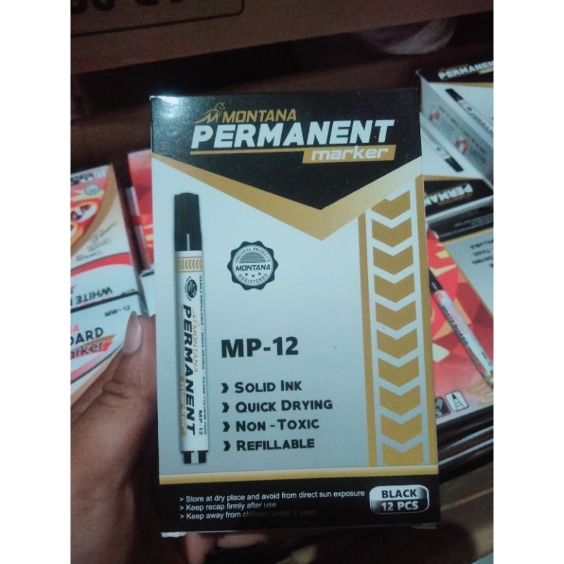 

spidol permanen montana MP-12 1pack (12PCS)