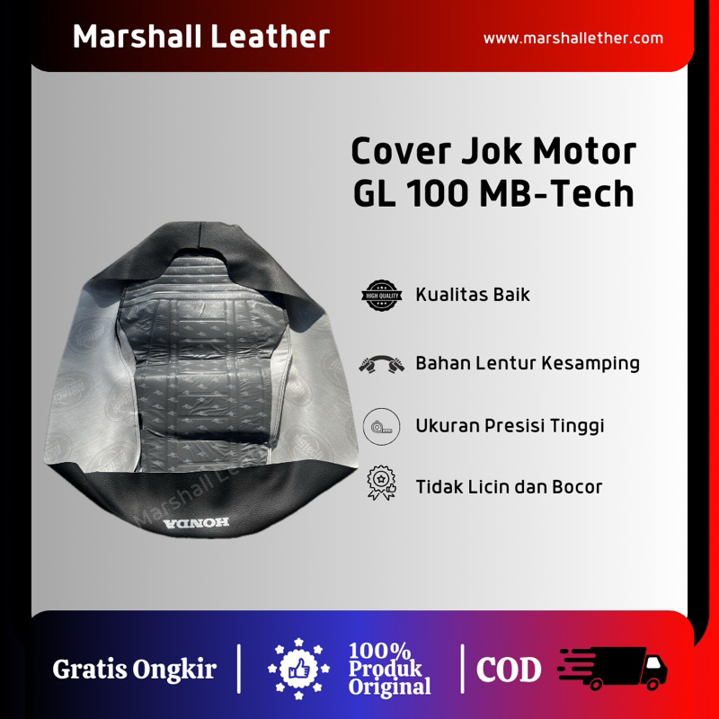 Sarung Cover Jok Motor Honda GL 100 bahan MBTech