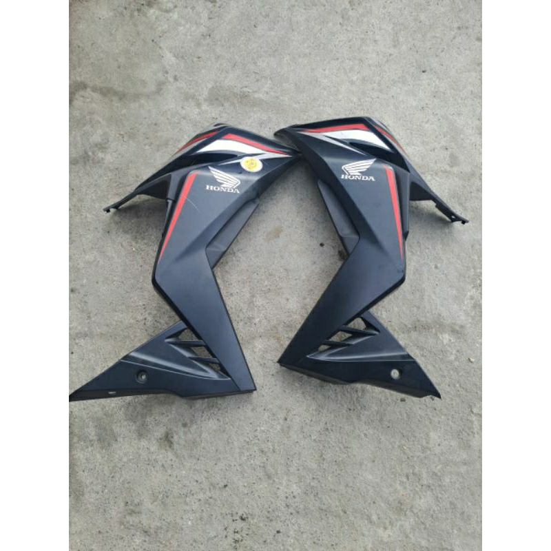 sayap cover body depan kanan kiri fairing honda supragtr150 supra gtr supraGTR original