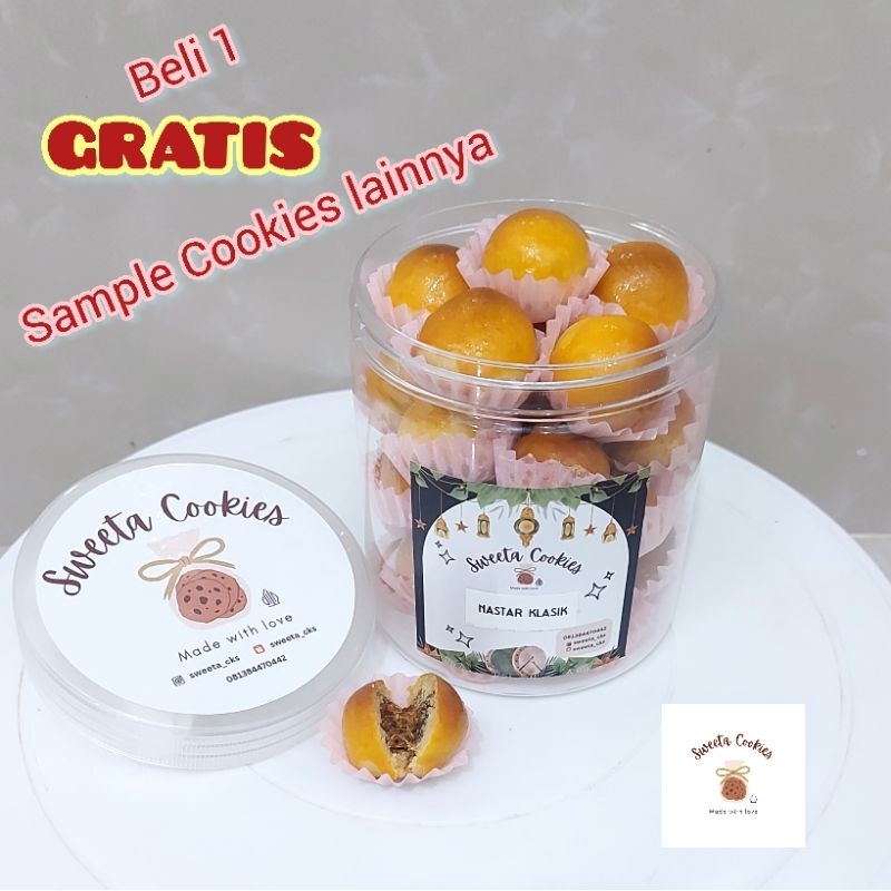 

NASTAR KLASIK LUMER SELAI ASLI NANAS HOME MADE BY SWEETA COOKIES BELI GRATIS SAMPLE