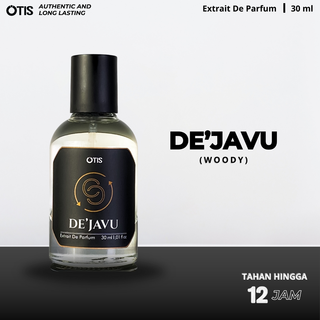 Otis Parfum Dejavu - Extrait De Parfum - parfum cowok tahan lama - parfum pria tahan lama - Parfum P
