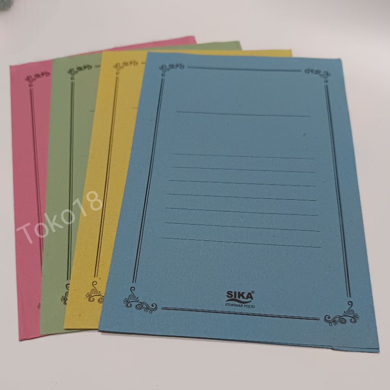 

25 Pcs Map Folio Murah Sika / Stopmap Folio Murah