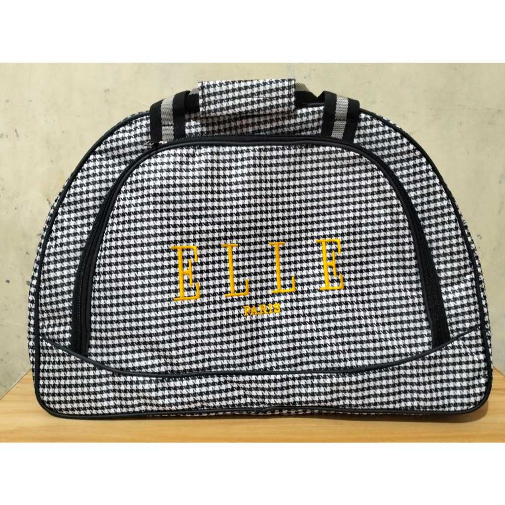 Zytra Store Travel Bag / Tas Elle Motif Elle Kantong  Travelbag Jumbo Elle Batik Kantong