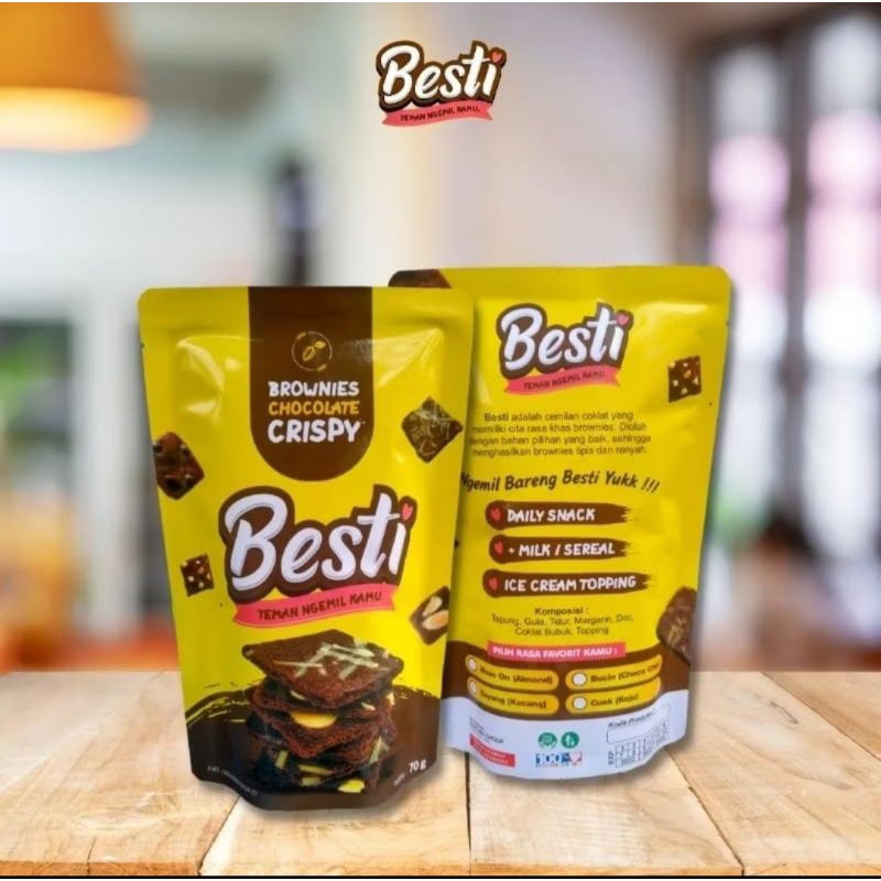 

Besti, Brownies Chocolate Crispy