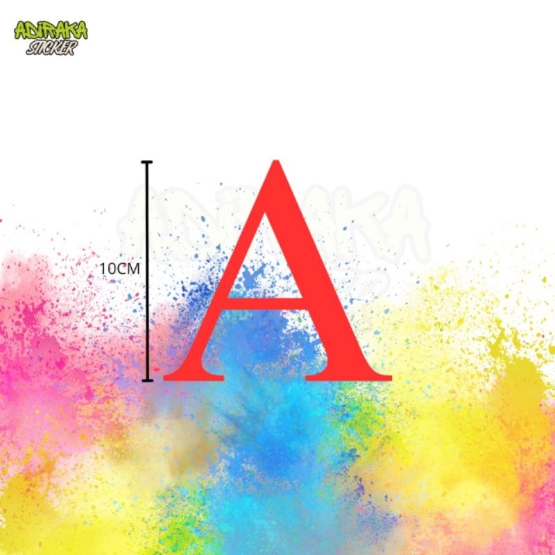 Cutting Sticker Hurup Times New Roman