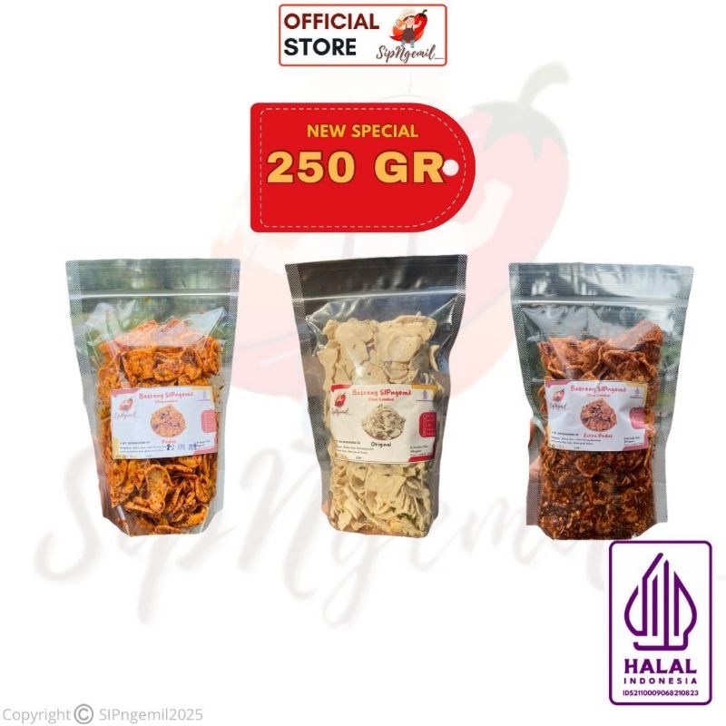 

BASRENG SIPngemil isi 250 Gram (seperempat)