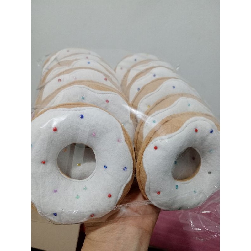 DONAT MAINAN BAHAN FLANEL